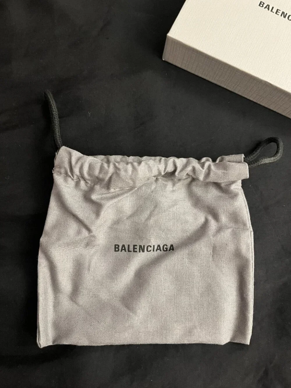 Balenciaga Card Holder Box + Dust Bag – Authentic Designer Packaging